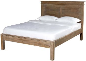 Pioneer Bed (Low Footboard - King - Driftwood) 