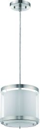Lux Pendant (8 Inch - Brushed Nickel) 
