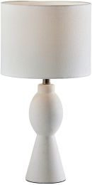 Naomi Table Lamp (White Speckled Ceramic) 