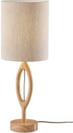 Mayfair Table Lamp (Natural Wood) 