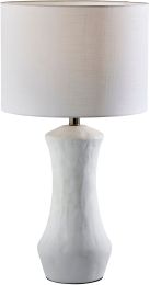 Marissa Table Lamp (Matte White Ceramic) 