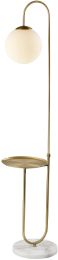 Terra Shelf Floor Lamp (Antique Brass) 