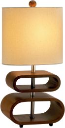 Rhythm Table Lamp (Walnut) 