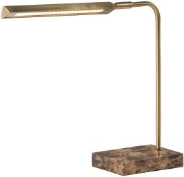 Reader Desk Lamp (Antique Brass - LED) 