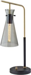 Walker Desk Lamp (Black & Antique Brass) 