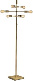 Sputnik Floor Lamp (Antique Brass) 