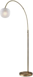 Magnolia Arc Lamp (Antique Brass) 