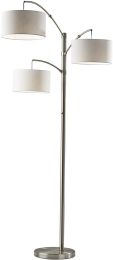 Cabo Arc Lamp (Brushed Steel) 