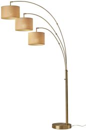 Bowery Arc Lamp (Antique Brass - 3-Arm) 