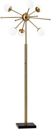 Doppler Floor Lamp (Antique Brass - LED) 