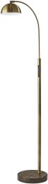 Bolton Floor Lamp (Antique Brass - LED with Smart Switch) 