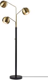 Emerson Tree Lamp (Black & Antique Brass) 