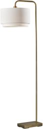 Brinkley Lampe de Plancher (Laiton Antique) 