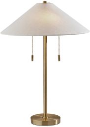 Claremont Lampe de Table (Laiton Antique) 