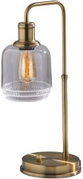 Barnett Lampe de Table (Laiton Antique - Cylindre) 