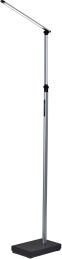 Lennox Floor Lamp (Black & Silver - LED Multi-Function) 