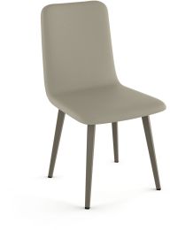Watson Dining Chair (Greige with Grey Base) 