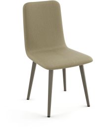 Watson Dining Chair (Beige with Grey Base) 