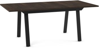 Drift Extendable Dining Table (Dark Grey & Black) 