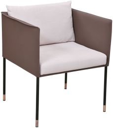 Hilton Arm Chair (Sand Brown) 