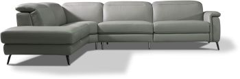Oxford Sectional (Left - Grey) 
