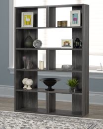 Multi-tier Bookcase (Dark Grey) 