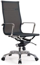 Eames High Back Office Chair (Black Mesh) 