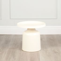 Klay Side Table (Off White) 