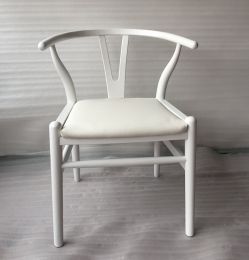 Dagmar Chair (Set of 2 - White & White Leather) 