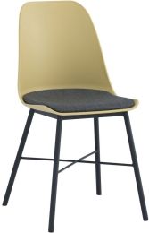 Laxmi Dining Chair (Set of 2 - Dusty Yellow) 