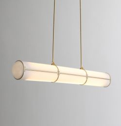 Lesly Pendant Lamp (Gold+White) 