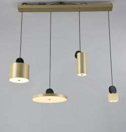 Synnove Pendant Lamp (Quad with Rectangular Canopy) 
