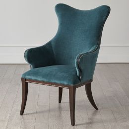 Evelyn Chaise (Velours Libellule) 