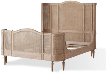Josephine Bed (King - Bleached Oak) 