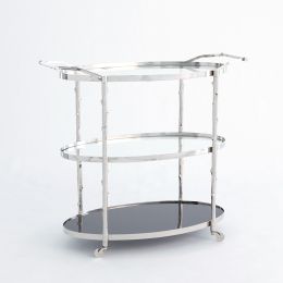 Arbor Bar Cart (Nickel) 