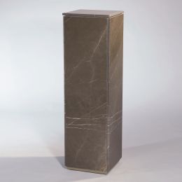 Graffito Marble Pedestal 