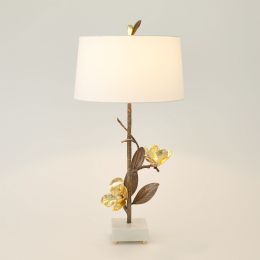 Magnolia Flower Table Lamp (Right) 