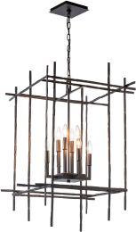 Tura 8-Light Chandelier (Large - Oil Rubbed Bronze) 