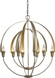 Double Cirque Chandelier (Soft Gold) 
