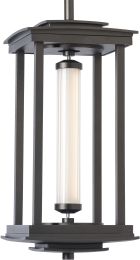 Athena 1-Light LED Lantern (Small - Oil Rubbed Bronze & Clear Glass) 