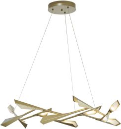 Quill LED Pendant (Large - Soft Gold) 
