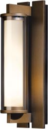 Fuse Outdoor Sconce (Coastal Bronze & Clear Glass) 