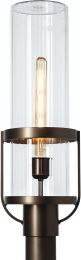 Alcove Outdoor Post Light (Coastal Bronze & Clear Glass) 