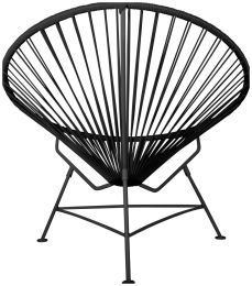 Innit Chair (Black Weave on Black Frame) 