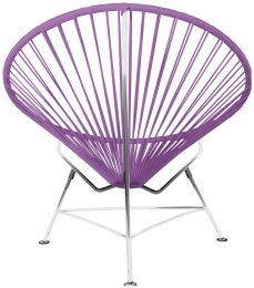 Innit Chair (Orchid Weave on Chrome Frame) 