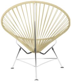 Innit Chair (Ivory Weave on Chrome Frame) 