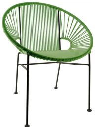 Concha Chair (Cactus Weave on Black Frame) 