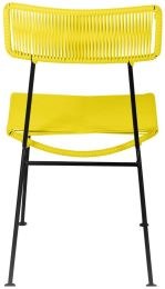 Hapi Chair (Yellow Weave on Black Frame) 