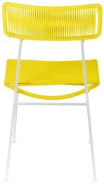 Hapi Chair (Yellow Weave on White Frame) 