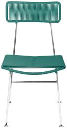 Hapi Chair (Turquoise Weave on Chrome Frame) 